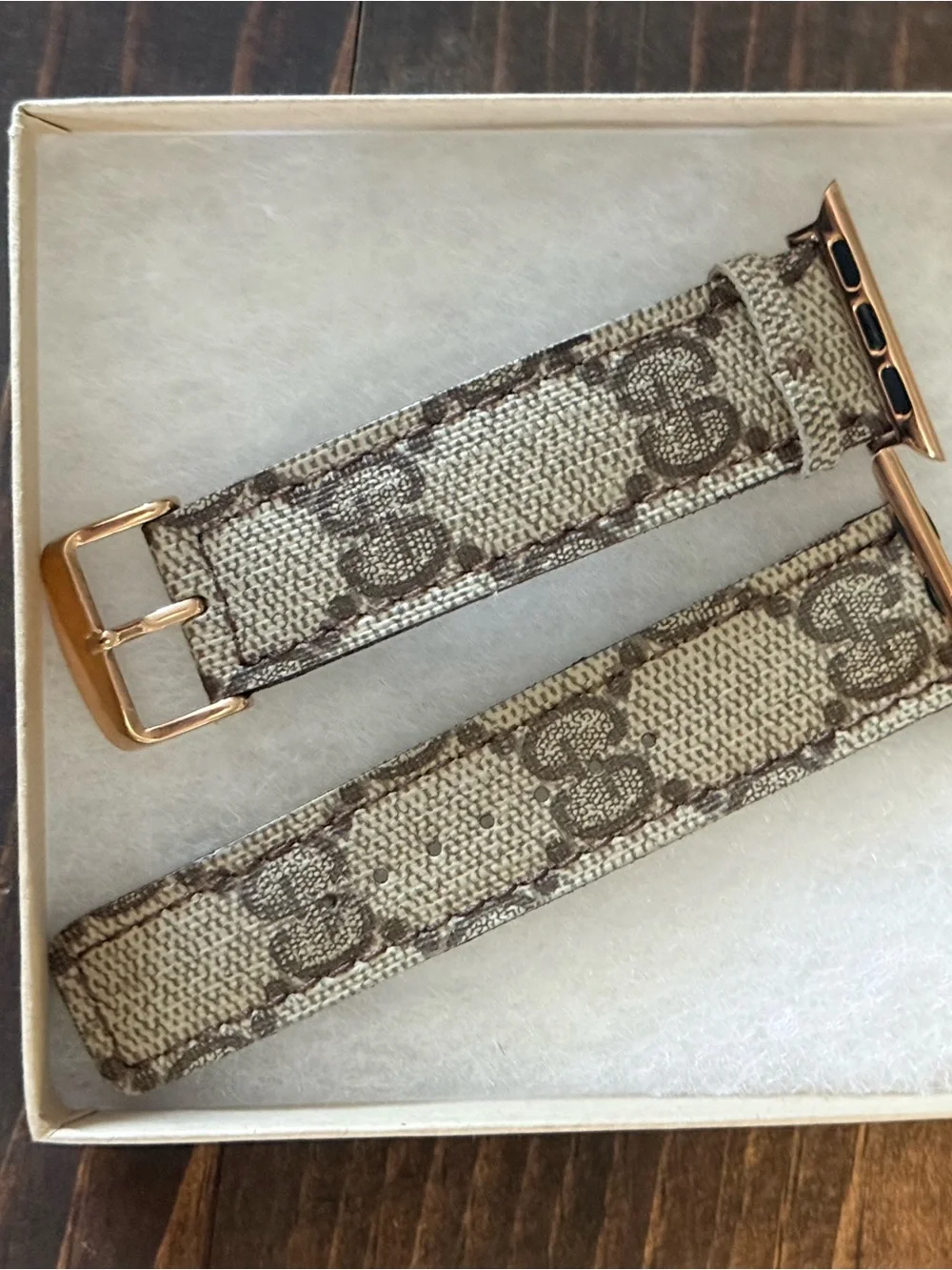 GG apple watch band. New